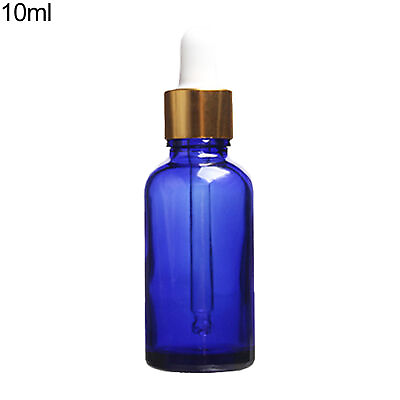 #ad Blue Essential Oil Liquid Container Leakproof Glass Dropper Bottle Instrument 94 $7.14
