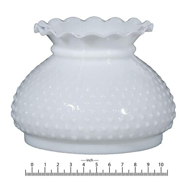 #ad Opal Hobnail 10quot; Glass Lamp Shade $75.99