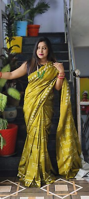 #ad Exclusive saree Khandua pata with blouse gifts for women $499.00