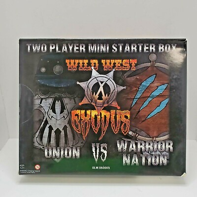 #ad Warcradle Studios Wild Wild Exodus: 2 Player Starter Box 9 21 $21.50