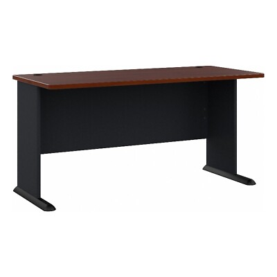 #ad Series A 60W Office Desk in Hansen Cherry and Galaxy Engineered Wood $283.71