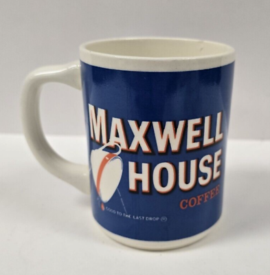 #ad VTG Maxwell House Coffee Mug Cup Restaurant Style Made in USA $9.00