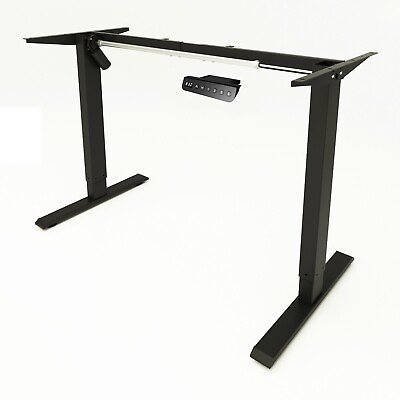 #ad Electric Standing Desk Frame Legs Adjustable Desk Frame Top Not Included $99.99