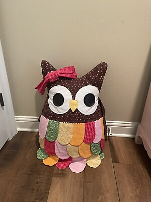 #ad Decorative Multi Colored Owl Pillow $150.00