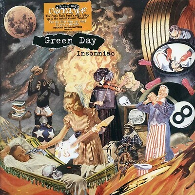 #ad Green Day Insomniac Vinyl LP $25.51