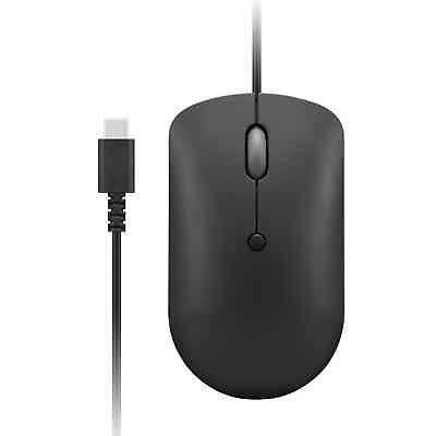 #ad Lenovo 400 USB C Wired Compact Mouse GB $7.99