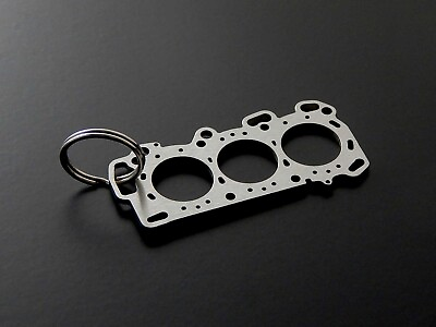 #ad Keychain Miniature of a Head Gasket for Honda J Engines $23.90