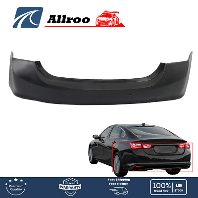 #ad For 2016 2018 Chevy Malibu With Park amp; Parallel Rear Bumper Cover Replacement $96.85