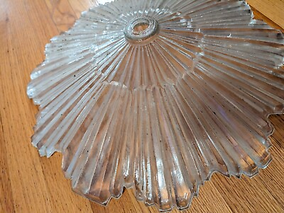 #ad #ad 3 Vintage Glass Torchier 20 inch Floor Lamp Shades Deco Style $75.00
