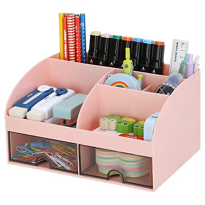 #ad Office Desk Organizer with Drawers for Desktop Tabletop Counter Desk Top Acc... $18.84