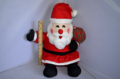#ad Santa Claus Doll 15quot; Tall Stuffed Super Soft Plush $24.50