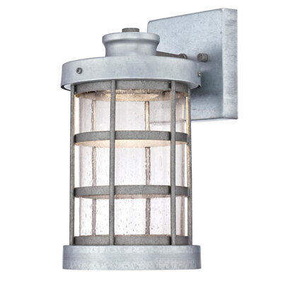 #ad Westinghouse Galvanized Silver Switch LED Lantern Fixture $72.17