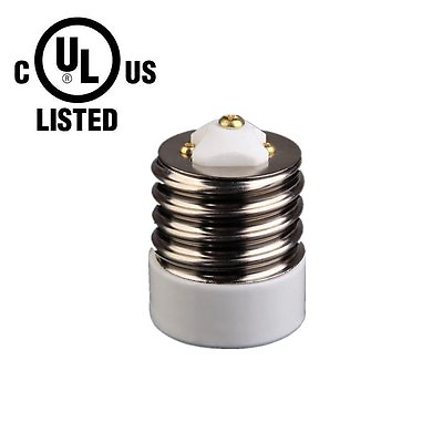 #ad UL Mogul E39 to Medium E26 Socket Adapter Converter For Antique Lamp Socket $39.99