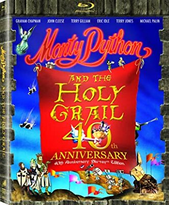 #ad New Monty Python and the Holy Grail 40th Anniversary Edition Blu ray $7.49