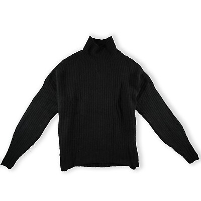 #ad American Eagle Women#x27;s XS Black Knit Sweater $10.00