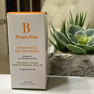 #ad BeautyStat Universal C Eye Perfector Cream 15ml Sealed $22.48