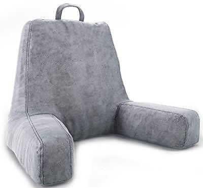 #ad Large Soft Foam Reading amp; TV Relax Pillow 2 Neck amp; Lumbar Pillows with Pockets $38.01