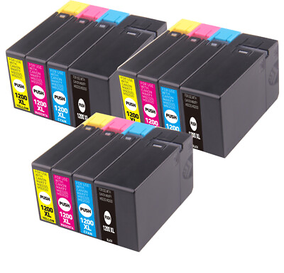#ad PGI 1200XL Color Ink Cartridges for Canon MAXIFY MB2720 MB2120 MB2320 MB2020 $10.99