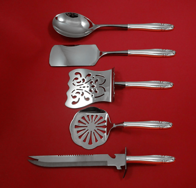 #ad Stradivari by Wallace Sterling Silver Brunch Serving Set 5pc HH WS Custom Made $359.00