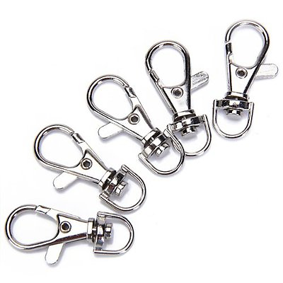 #ad Metal Lanyard Hook Swivel Snap For Paracord Lobster Clasp 50 100 500 Wholesale A $6.99