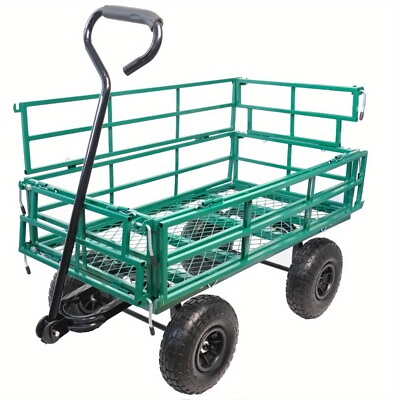 #ad Wagon Cart Garden Cart Trucks Make It Easier To Transport Firewood $72.99