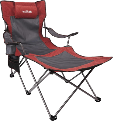 #ad Folding Camping Chairs Reclining Beach Chairs for Adults Portable Sun Chairs Out $117.45