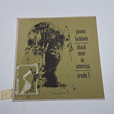 #ad LP Record Album Vinyl James Baldwin Black Man in America Credo 1 6397 $100.00