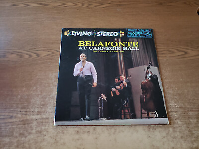 #ad RARE 1950s EXCELLENT Harry Belafonte At Carnegie Hall: Complete Concert 6006 2LP $74.24