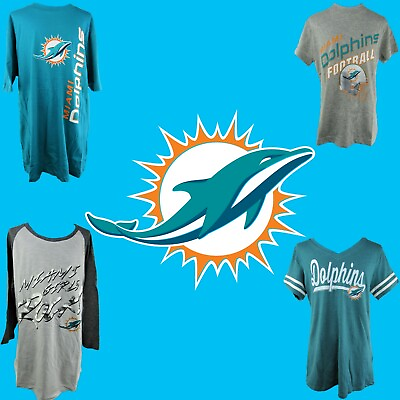 #ad Miami Dolphins NFL Team Apparel Youth Tee Multiple Styles Available $16.99