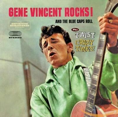 #ad Gene Vincent Gene Vincent Rocks Twist Crazy Times 8 Bonus CD $16.59