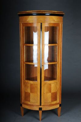 #ad Beautiful Corner Cabinet IN Biedermeier Style Cherry Wood O Sam 9 $2712.44