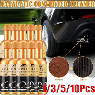 #ad 8 10X Car Vehicle Engine Catalytic Converter Cleaner Deep Cleaning Multipurposes $40.95