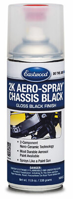 #ad Eastwood 2K AeroSpray Chassis Black Gloss Spray Paint $38.99