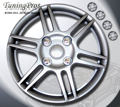 #ad Rims Cover Wheel Skin Covers 14quot; Inches ABS Plastic Hubcap 4pcs Style #B004 $55.27