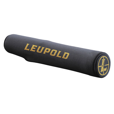 #ad Leupold Water Resistant Black Neoprene Riflescope Cover Large $29.99