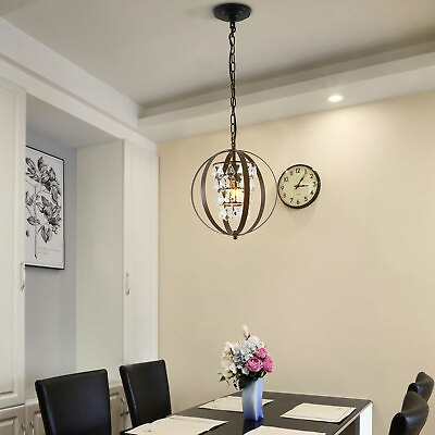 #ad #ad Modern Ceiling Light Lamp Pendant Fixture Lighting Elegant Crystal Chandelier $33.92