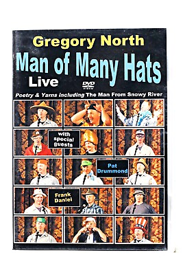 #ad Gregory North Man of Many Hats Preowned Region 4 AU $13.60