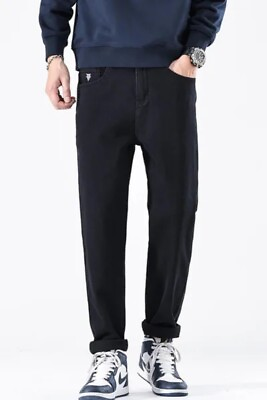 #ad Men#x27;s Jeans Regular Fit Comfort Denim Jeans Straight Leg Casual Pants for Men $43.99