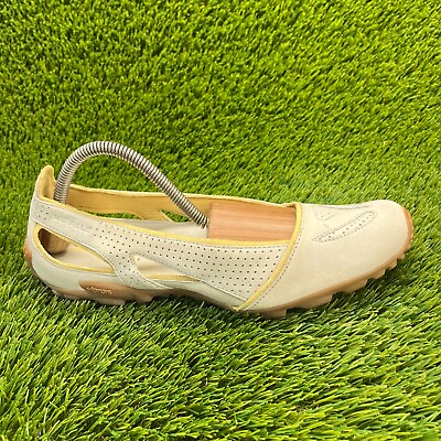 #ad Merrell Oceania Womens Size 10 Beige Casual Walking Slip On Flats Shoes J76496 $39.99