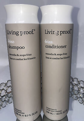 #ad Living Proof No Frizz Shampoo amp; Conditioner 8 oz Soft Smooth Combo Set $55.58