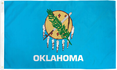 #ad Oklahoma Flag 2x3ft Flag of Oklahoma Oklahoman Flag 2x3 Oklahoma Pride OK $9.50