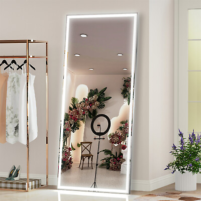 #ad 72quot;X32quot; Bathroom Vanity Mirror Wall Mirror Full Body Mirror With LED Lights $436.99