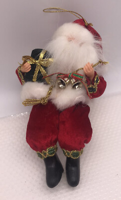 #ad Santa Claus Doll Christmas Ornament $8.99