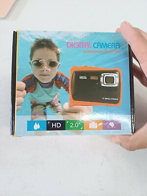 #ad Waterproof CMOS Dust Proof HD 720P 12MP LCD Compact Kids Digital Camera Children $43.00