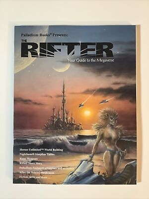 #ad The Rifter Book #15 quot;Your Guide To The Megaversequot; 2001 Palladium 1st Print $16.99