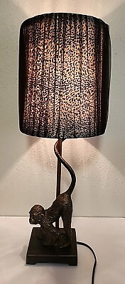 #ad Elk Home Marketplace Aston Bissau Bronze Finish 26quot; Tall Table Light Monkey $249.00
