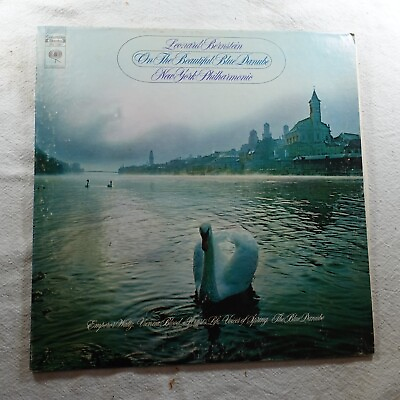 #ad Leonard Bernstein On the Beautiful Blue Danube Record Album Vinyl LP $5.77
