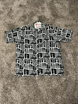 #ad Vintage 90’s Platinum FUBU Shirts Fat Albert Button up Short Sleeve XXL $60.00