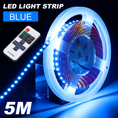 #ad Flexible Strip DC12V Light LED 2835 300 Lamp Ribbon LED Tape 16ft 5M Waterproof $13.99