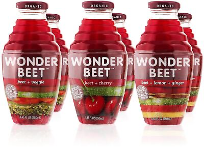 #ad Organic Beet Juice 8.45oz quot;Variety Packquot; 2 bottles each of: Beet Veggie B... $44.92